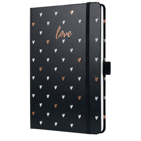 Sigel weekagenda beauty 2026 - formaat a5 - dark love - hardcover - si-j6335