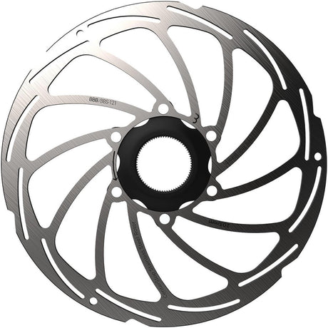Bbb cycling schijfrem centerstop center lock remschijf bbs-121 - zilver - 203 mm