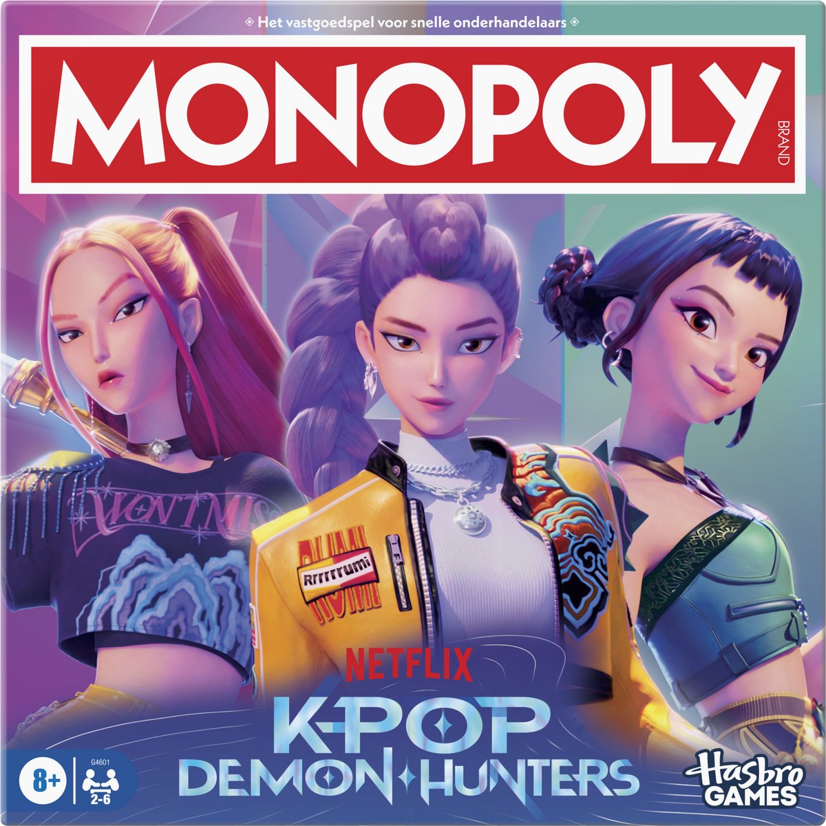 Monopoly kpop demon hunters - bordspel