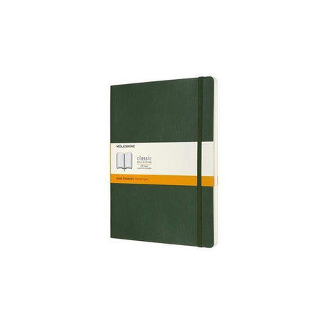 Moleskine classic notitieboek - extra large - softcover - gelinieerd - mirte groen