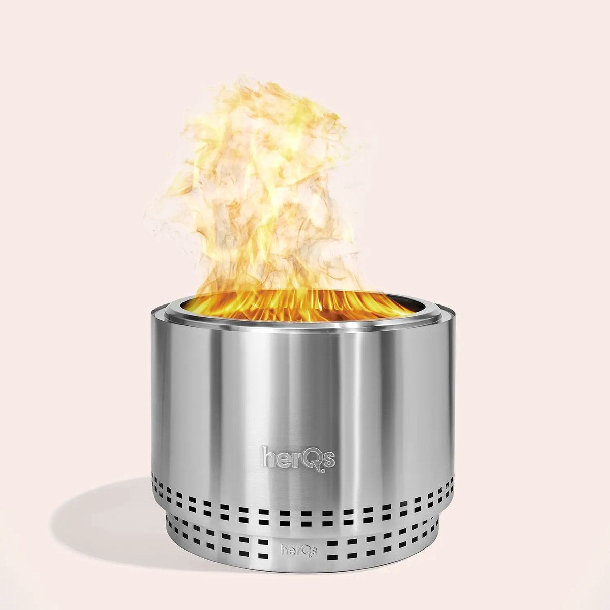 Herqs smokeless firepit - chief - rookloze vuurkorf - rookvrije vuurkorf - voor grote tuinen - ⌀ 68 cm