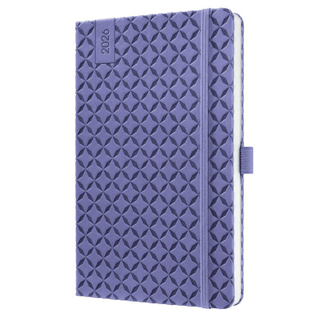 Sigel weekagenda flair 2026 - formaat a5 - dark purple - hardcover - si-j6125