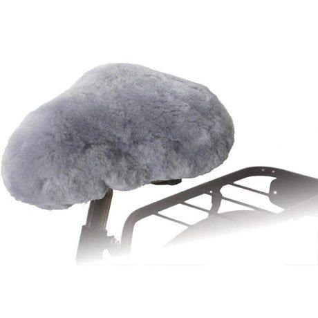 Willex - zadeldekje -schapenvacht - grijs - 100% puur natuur -