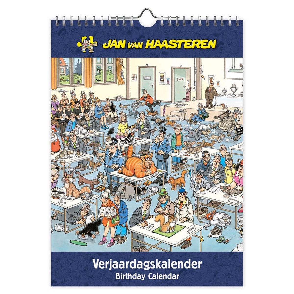 Jan van haasteren verjaardagskalender - 18x25 cm