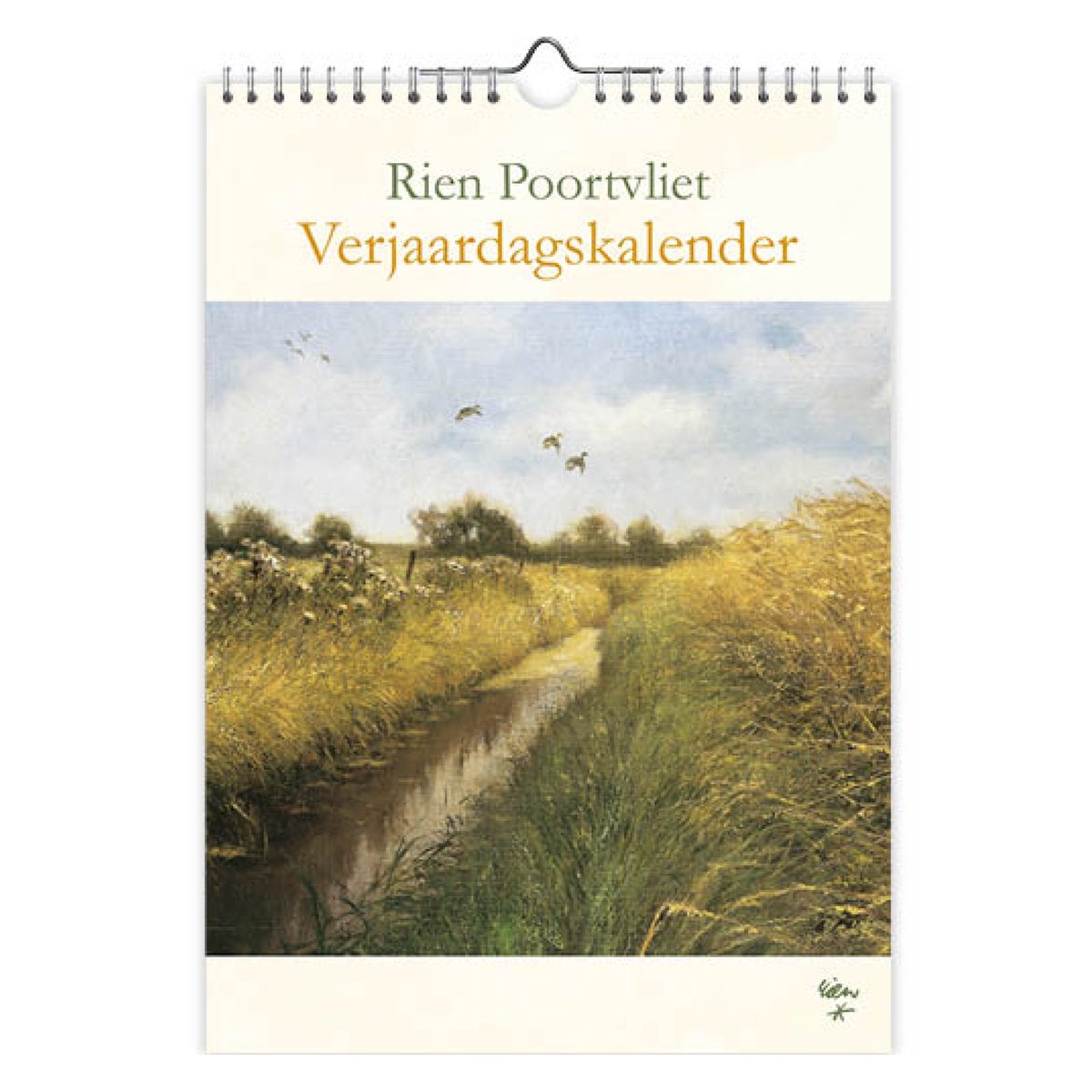Rien poortvliet verjaardagskalender - natuur - a4