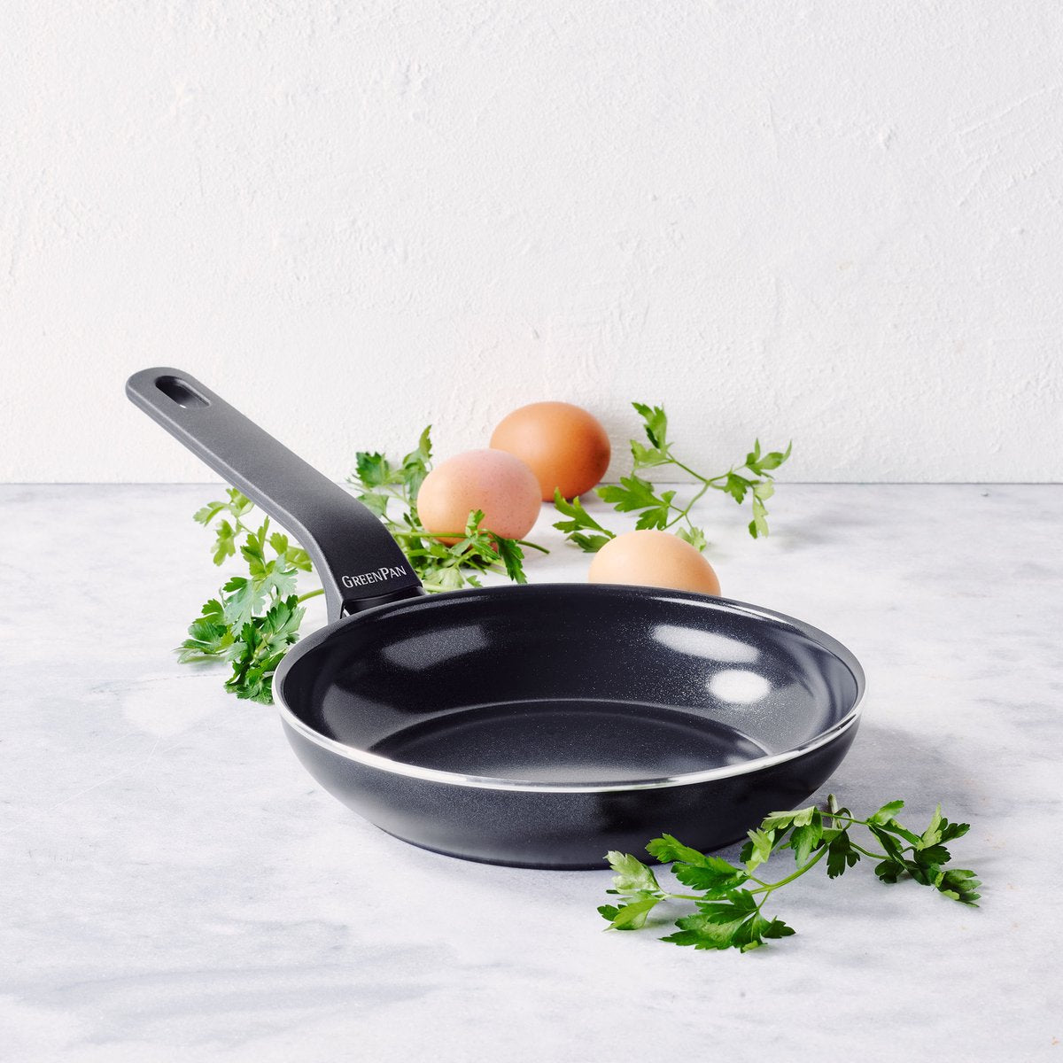 Greenpan essence koekenpan met keramische antikleeflaag - pfas vrij - ø 30cm