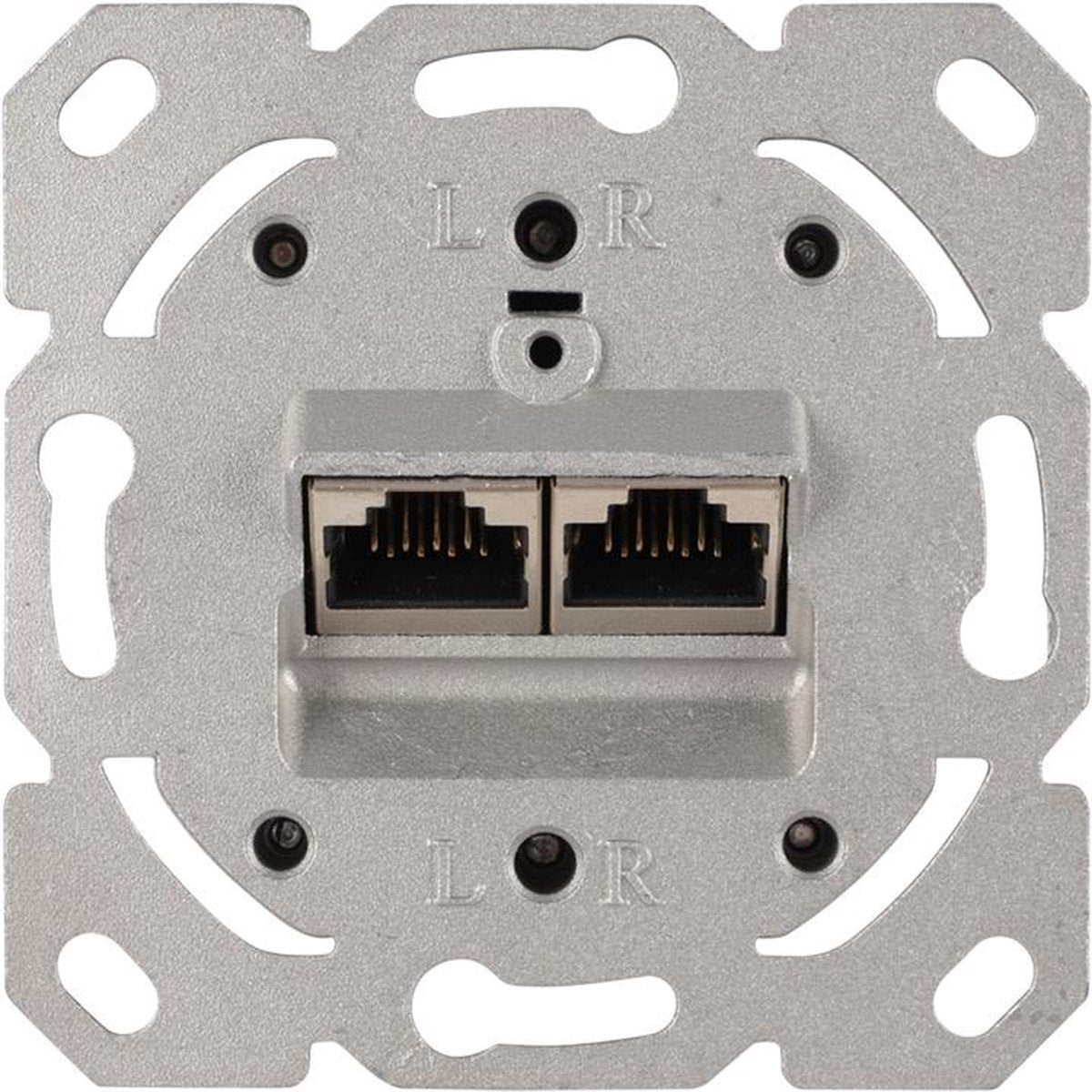 Q-link inbouw conds tel dat cat6a 2x8 alu elememt