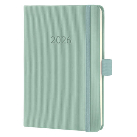 Sigel weekagenda 2026 conceptum - formaat a6 - mint - hardcover - si-c2673