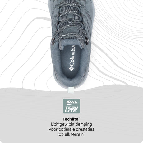 Columbia redmond™ iv low waterproof dames wandelschoenen - graphite, tea light