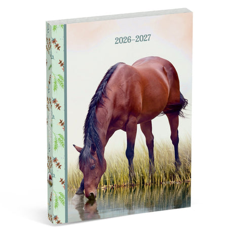 Amazone schoolagenda internationaal - bruin paard