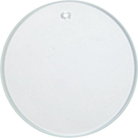 Creativ company creotime glazen plaat 10 stuks 7 cm rond
