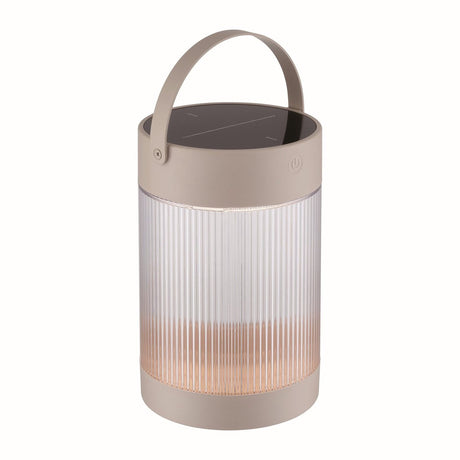 Nordlux coupar - tafellamp - solar - led module - zandkleurig