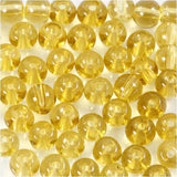 Creativ company http: www.cchobby.nl glas-kralen-d-4-mm-gatgrootte-1-mm-geel-45-stuk-1-doos