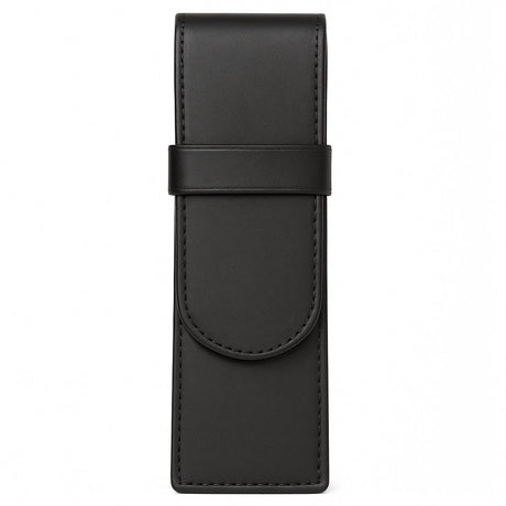Alassio penetui - 2 pennen - leer - zwart - ju-2610