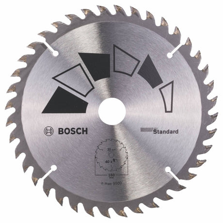 Bosch cirkelzaagblad standard 160 x 20 x 2,2 mm - 40