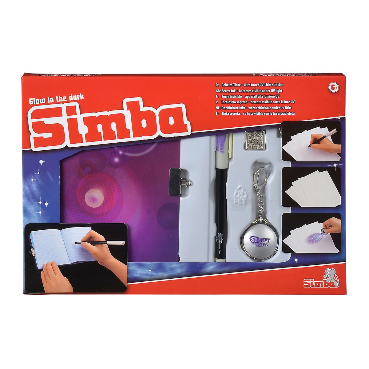 Simba dagboek met pen geheimschrift