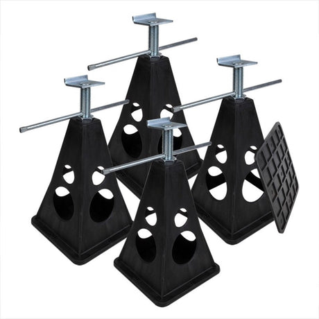 caravanhoeksteunenset tot 3000 kg 4 stuks
