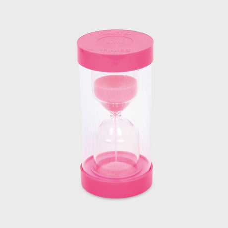Tickit zandloper speelgoed colourbright 2 minuten roze educatief.