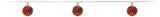 Nampook noname lichtslinger led lampjes kleur deco rood