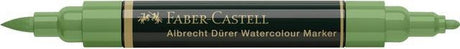 Faber-castell aquarelmarker - albrecht durer - 167 permanent olijfgroen - fc-160467
