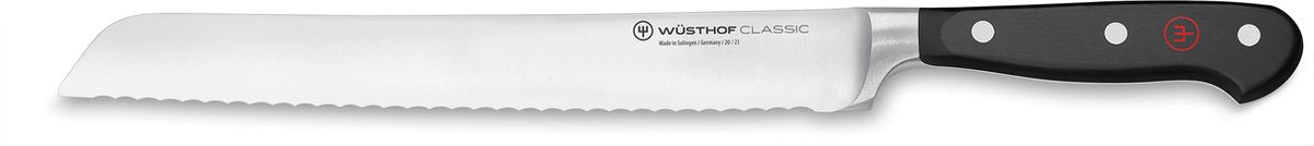 Wusthof classic - broodmes - 23cm - rvs