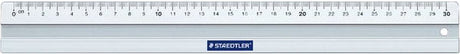 Staedtler - mars 563 - aluminium liniaal - 30 cm - met inktrand