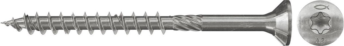 Fischer 657409 schroef bout 180 mm 100 stuk(s)