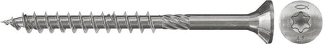 Fischer 200x power-fast 4,5 x 40 senkkopf roestvast staal a2 deeldraad binnenzeskant tx - 657057