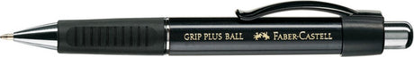 Faber-castell balpen - grip plus - zwart - m - fc-140733