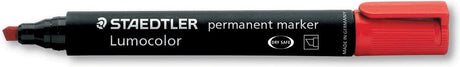 Staedtler viltstift 350 schuin 2-5mm rood