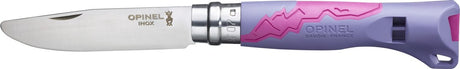 Opinel no.07 outdoor junior zakmes - rvs - violet