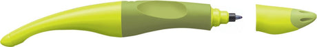 Stabilo easyoriginal - ergonomische rollerball - linkshandig - blauwe inkt - navulbaar - lime groen