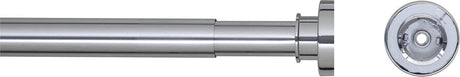 Sealskin seallux douchegordijnstang - 125-220 cm - chroom