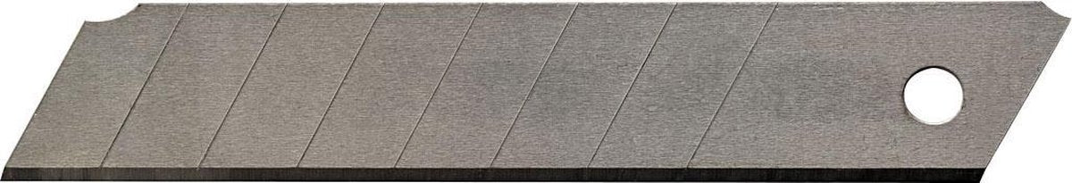 Fiskars reservemesjes 18mm voor hobbymes - 10 stuks zilver.