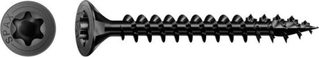 Spax t-star spaanplaatschroef 4.0x60mm vk torx t20 zwart