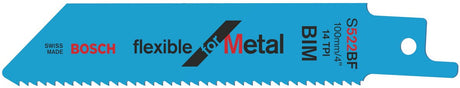 Bosch - reciprozaagblad s 522 bf flexible for metal - 5 stuks