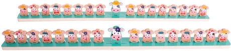 Bs toys welke koe ben ik houten spel