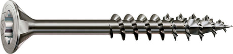 Spax roestvaststalen schroef, 4,5 x 60 mm, 180 stuks, deeldraad, verzonken kop, t-star plus t20, 4cut, roestvast staal a2 - 8000000276552