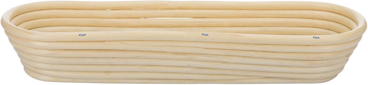 Westmark rijsmandje, voor 1500-2000 g brooddeeg, ovaal, lengte: ca. 40 cm, rotan, lichtbeige