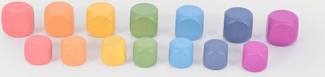 Tickit ® regenboog houten kubussen