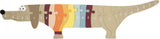 Small foot - houten letter- en vormenpuzzel hond, 26st.