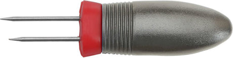 Westmark maiskolfhouders, 4 stuk, elk 7,5 cm lang, roestvrij staal kunststof, spiky, zwart geel, 15142280