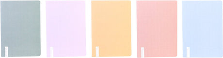 Ancor schrift emboss dry a4 lijn 48 vel 90 grams krimp 5 stuks assorti - an-118841-c