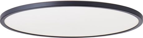 Brilliant brennan - plafondlamp - badkamer - led 35w 4000k - 3-step dimmer - ip44 - zwart wit