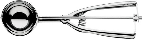 Wmf gourmet ijsschep - 5.5 cm - rvs - ergonomisch design - geschikt voor perfecte bolletjes ijs