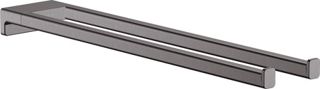 Hansgrohe addstoris handdoekhouder 2-lids brushed black chroom
