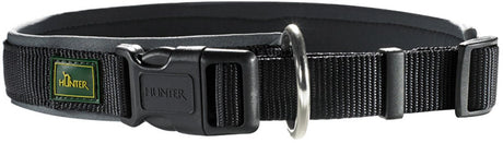 Hunter vario plus hondenhalsband - 30-35 cm - zwart grijs