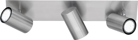 Trio marley - spot - nikkel mat - excl. 3x gu10 3w