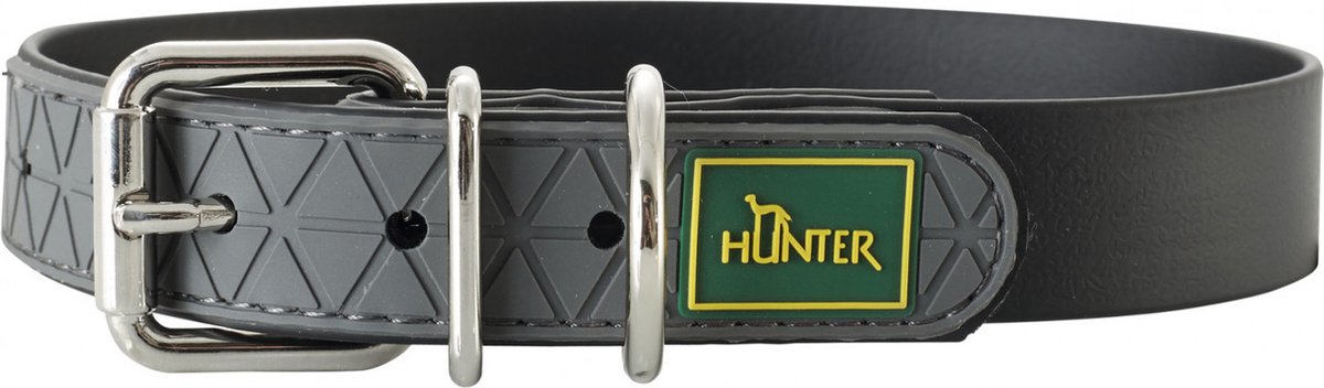 Hunter convenience - hondenhalsband - zwart - 38-46 cm