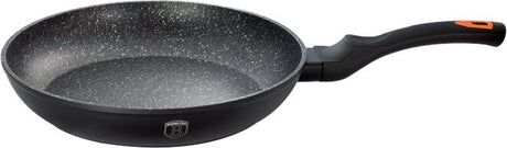 Berlinger haus granit diamond line - universele pan - 28cm - graniet coating - soft touch handvat